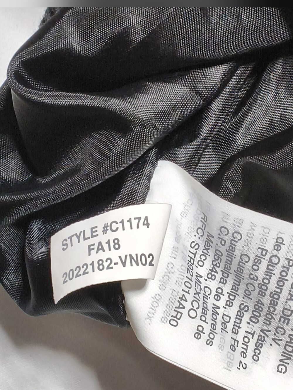 ​Wallace & Barnes J.Crew Men's Black Bomber Jacket Size Large Utility Flight Zip - Picture 7 of 11